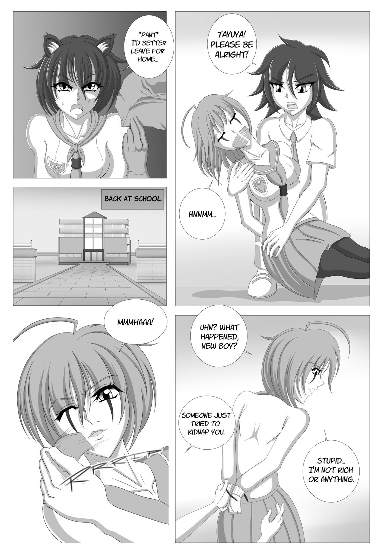 Leather Kitten and Raccoon Boy Chapter 2 page 5 full