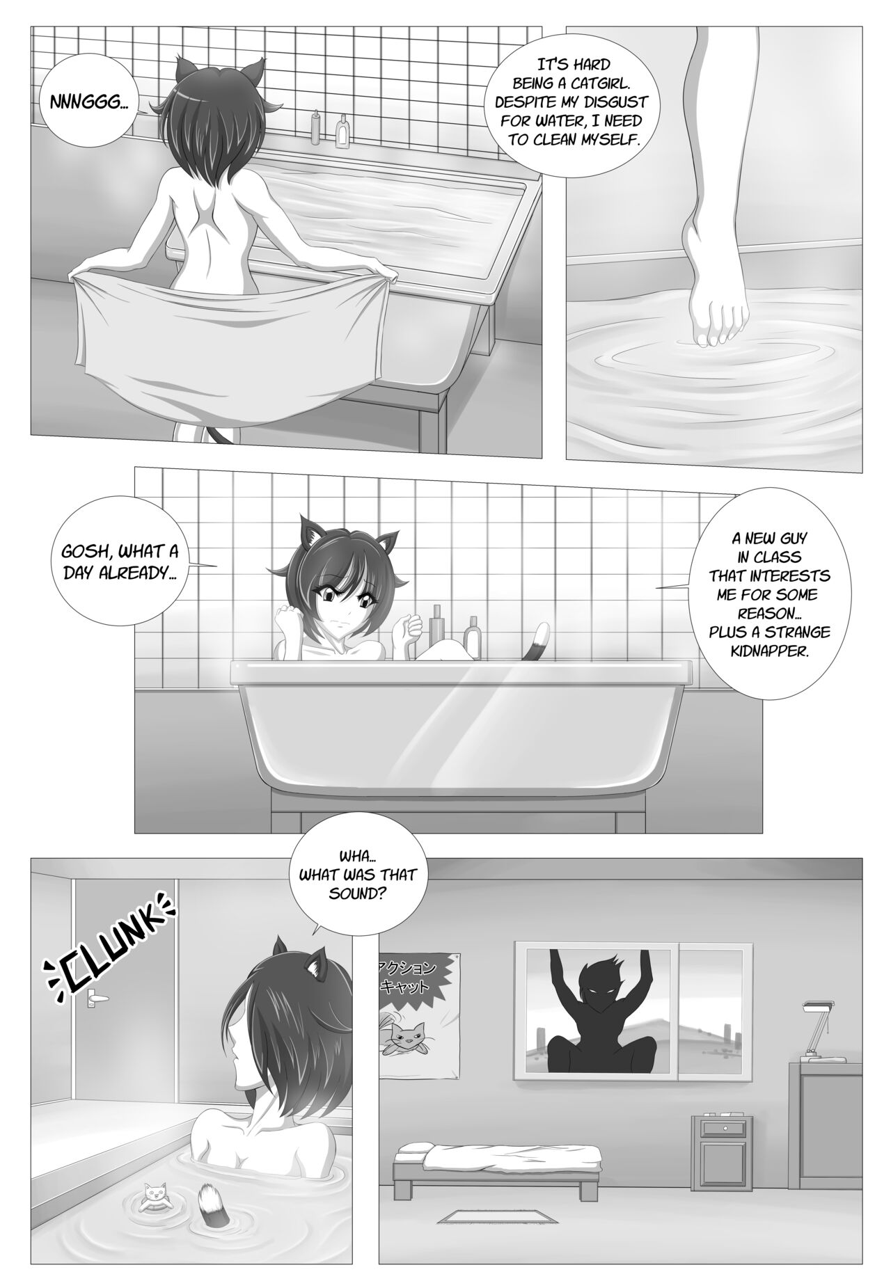 Leather Kitten and Raccoon Boy Chapter 2 page 8 full