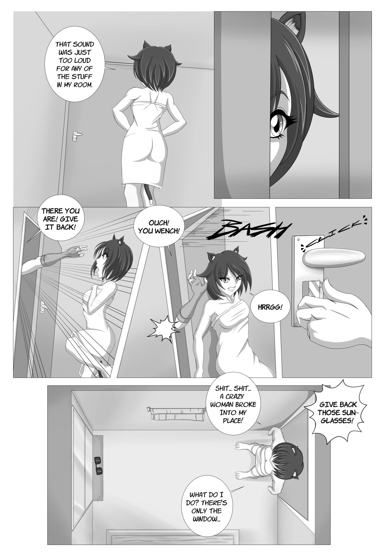 Leather Kitten and Raccoon Boy Chapter 2 page 9 full