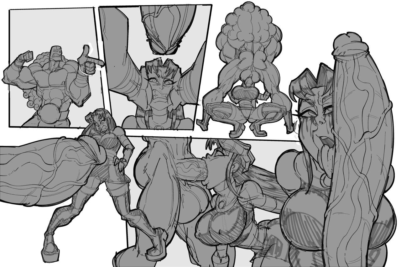 Blackfire Versus Rasslor page 11 full