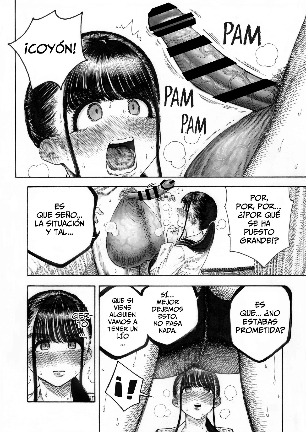 Una Historia de Tres Pares de Cojonazos - Sekaiichi Kintama ga Dekai Koukousei no Hanashi page 12 full