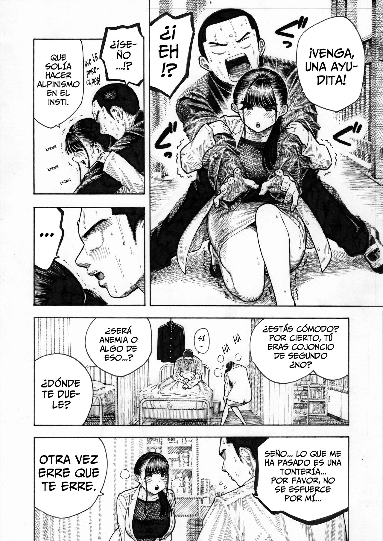 Una Historia de Tres Pares de Cojonazos - Sekaiichi Kintama ga Dekai Koukousei no Hanashi page 6 full