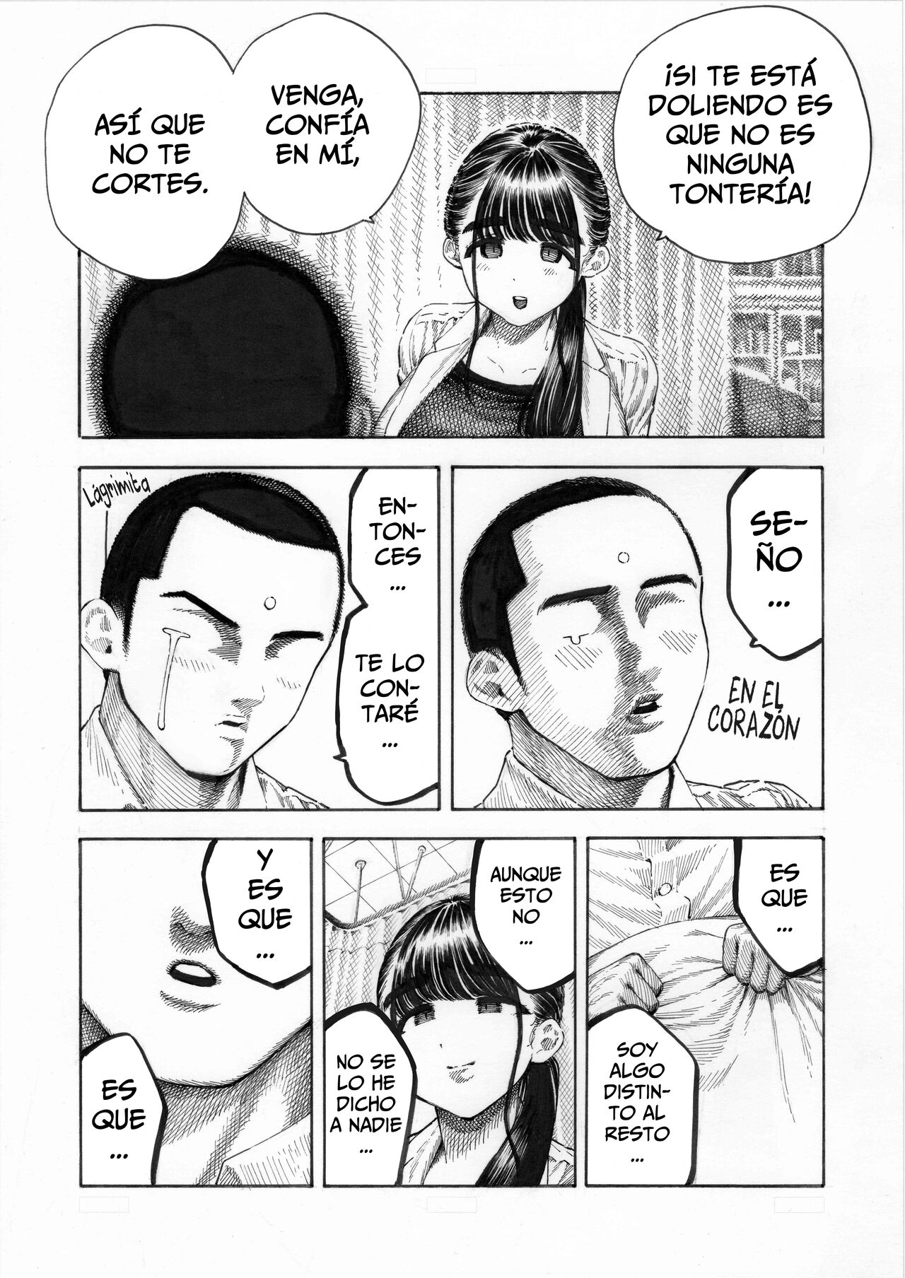 Una Historia de Tres Pares de Cojonazos - Sekaiichi Kintama ga Dekai Koukousei no Hanashi page 7 full
