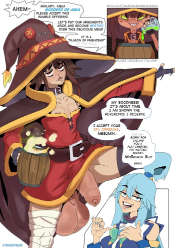 [Streachybear] Big Dick Humiliation (Konosuba) cover