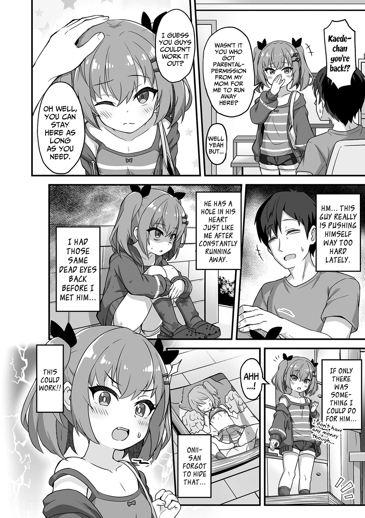 Namaiki Iede Shoujo no Kyouizon | Codependent Sex With a Cheeky Runaway Girl page 2 full