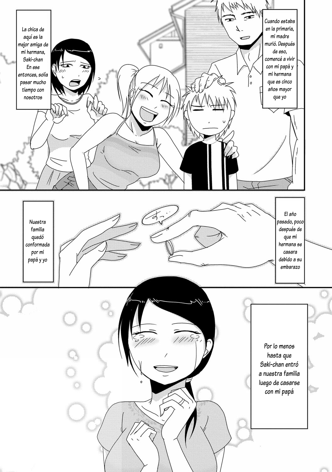 Gibo no Shinkatsu Otetsudai | Helping with Stepmother's Impregnation Life page 2 full