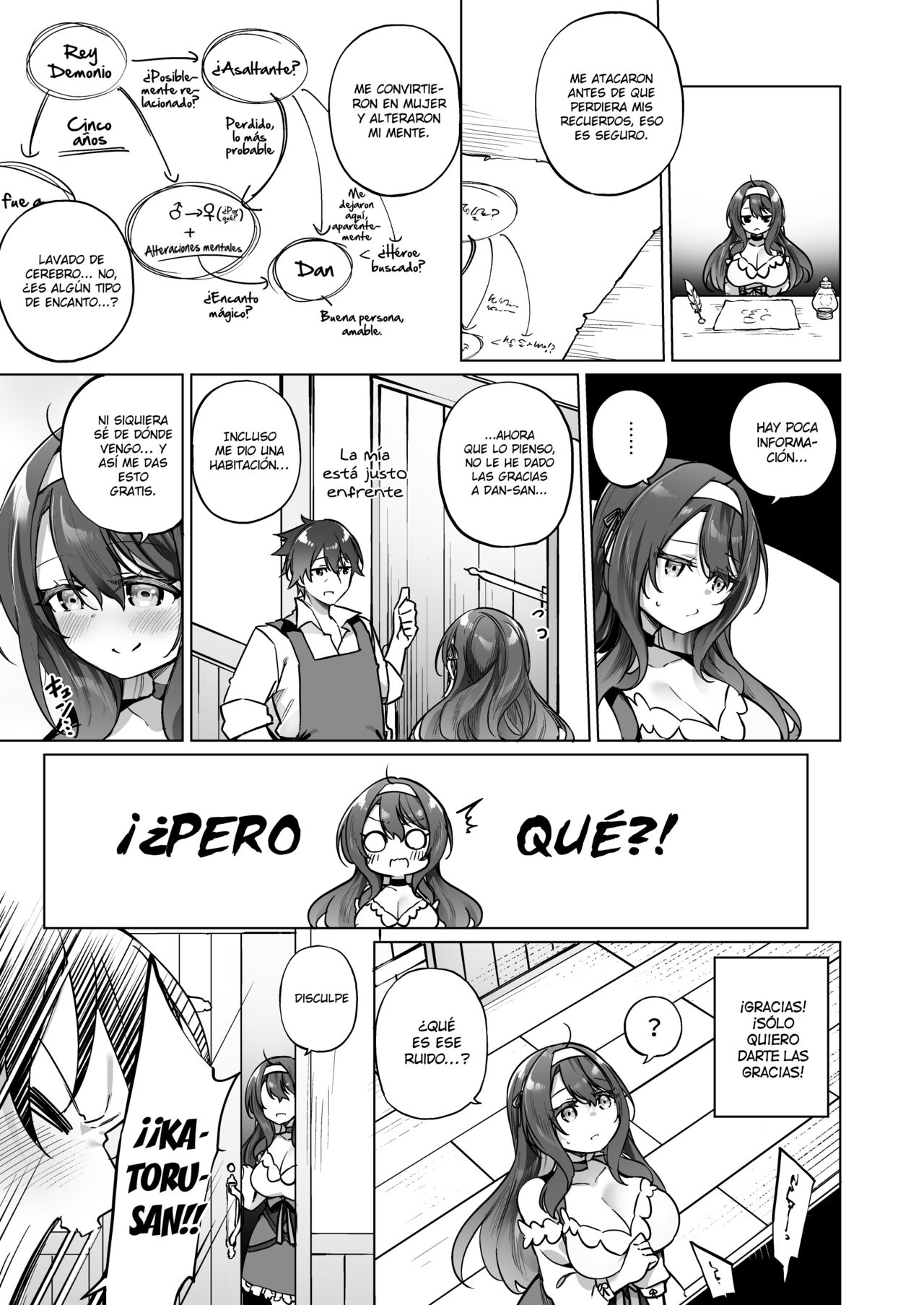 Yuusha Party no Kenja ♂ ga TS shite Shiawase ni Naru Hanashi | Hero party's wise sage ♂ TS finds happiness page 12 full