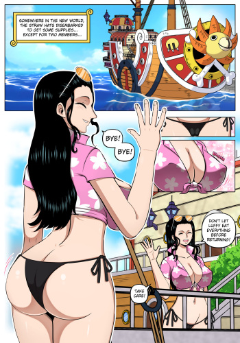 [KingComiX] Robin x Zoro (One Piece) cover