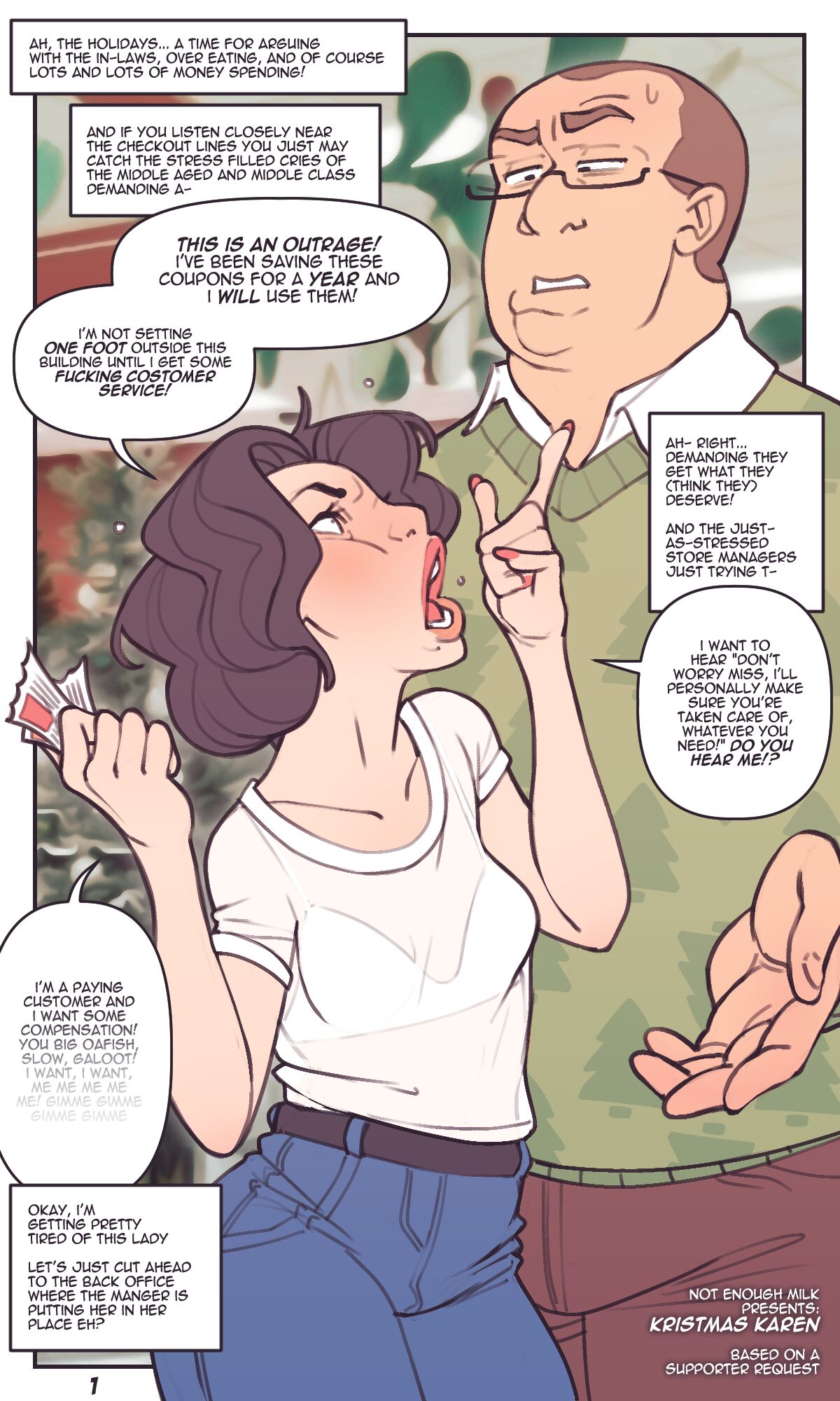 Kristmas Karen page 1 full
