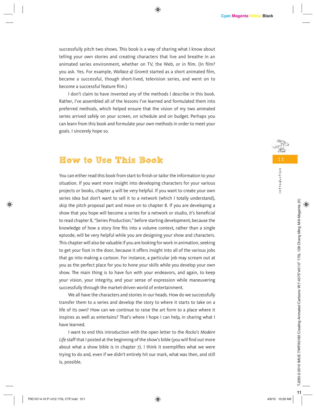 "Creating Animated Cartoons With Character" by Joe Murray page 11 full