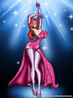 Rule 34 - Jean Grey, Tifa, Jessica Rabbit