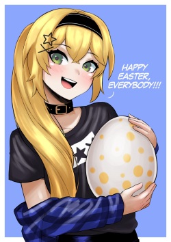 Dokibird Easter Girl