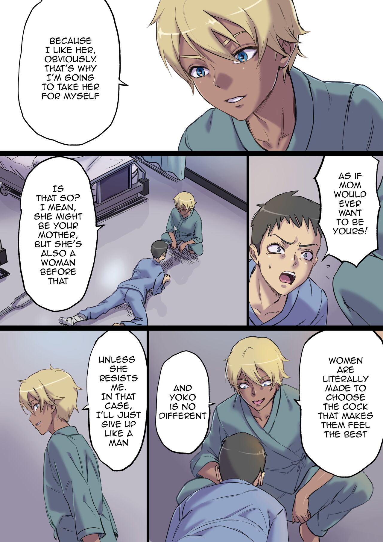 Zoku Tonari no Bed de Netorareru Kangoshi Jukubo / The MILF Nurse Cuckolded Gets Taken Away In The Bed Next To Mine - Continuation page 11 full