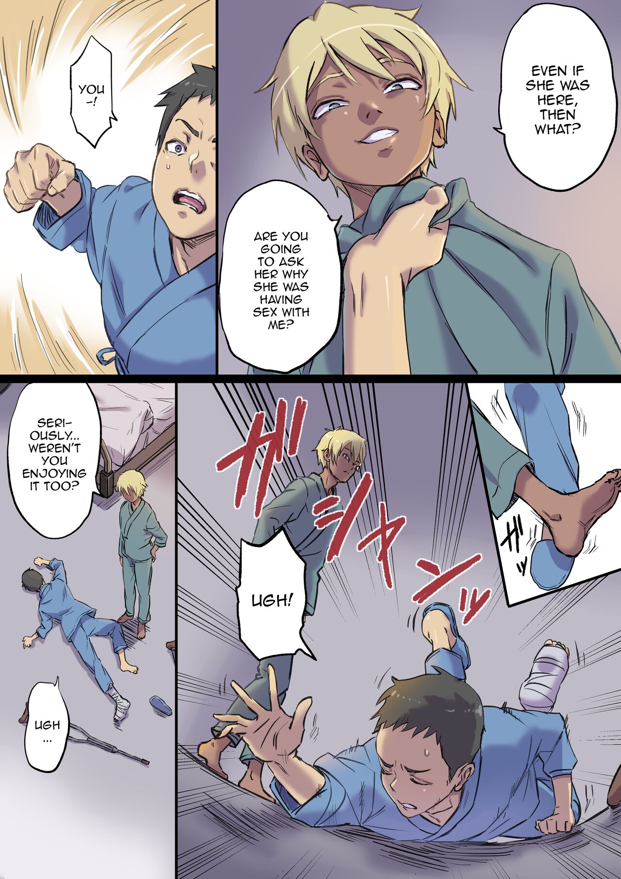Zoku Tonari no Bed de Netorareru Kangoshi Jukubo / The MILF Nurse Cuckolded Gets Taken Away In The Bed Next To Mine - Continuation page 8 full