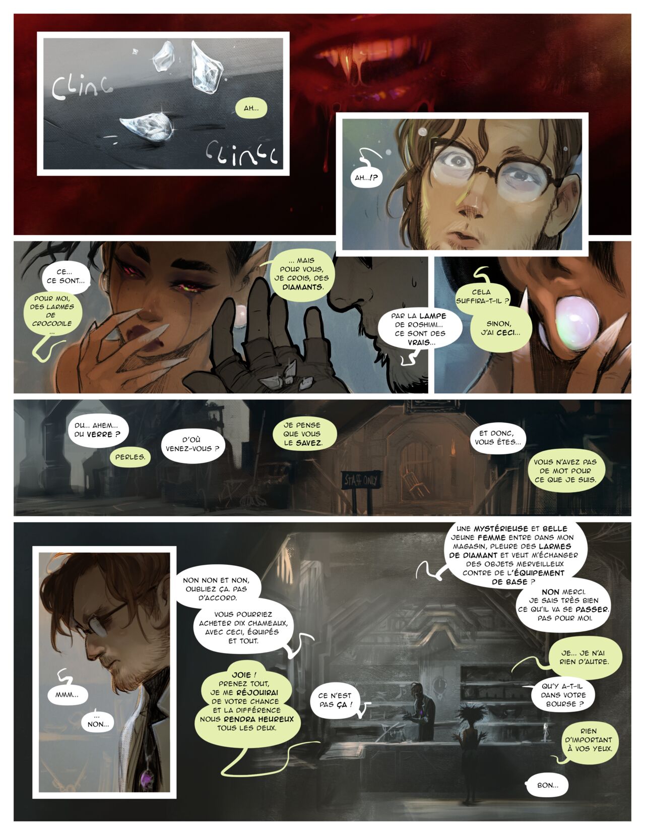 I Roved Out in Search of Truth and Love - Livre 3 Tome 35 - La quete du Rumblestride page 5 full