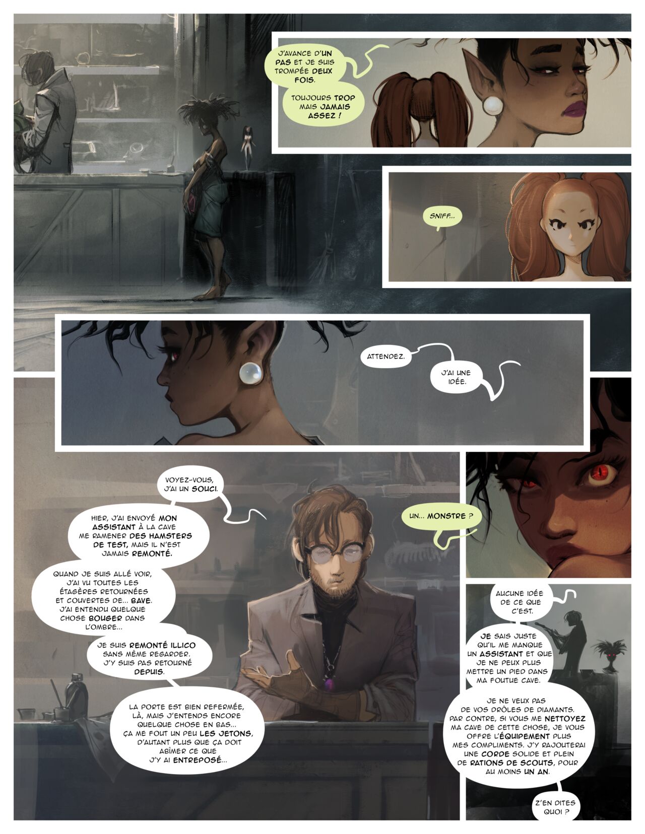 I Roved Out in Search of Truth and Love - Livre 3 Tome 35 - La quete du Rumblestride page 6 full
