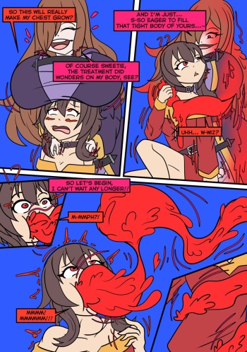 Megumin Slime Possession cover