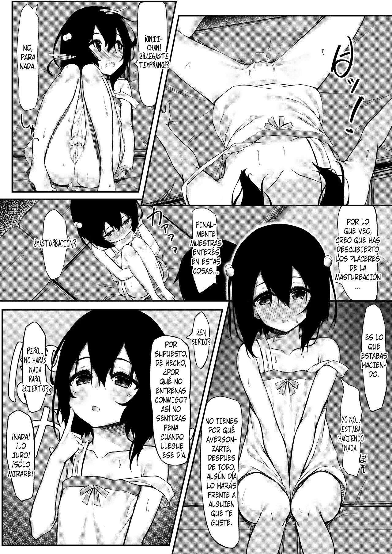 Onii ga Miru dake tte Itta no ni! | ¡Onii, me dijiste que sólo ibas a mirar! page 4 full