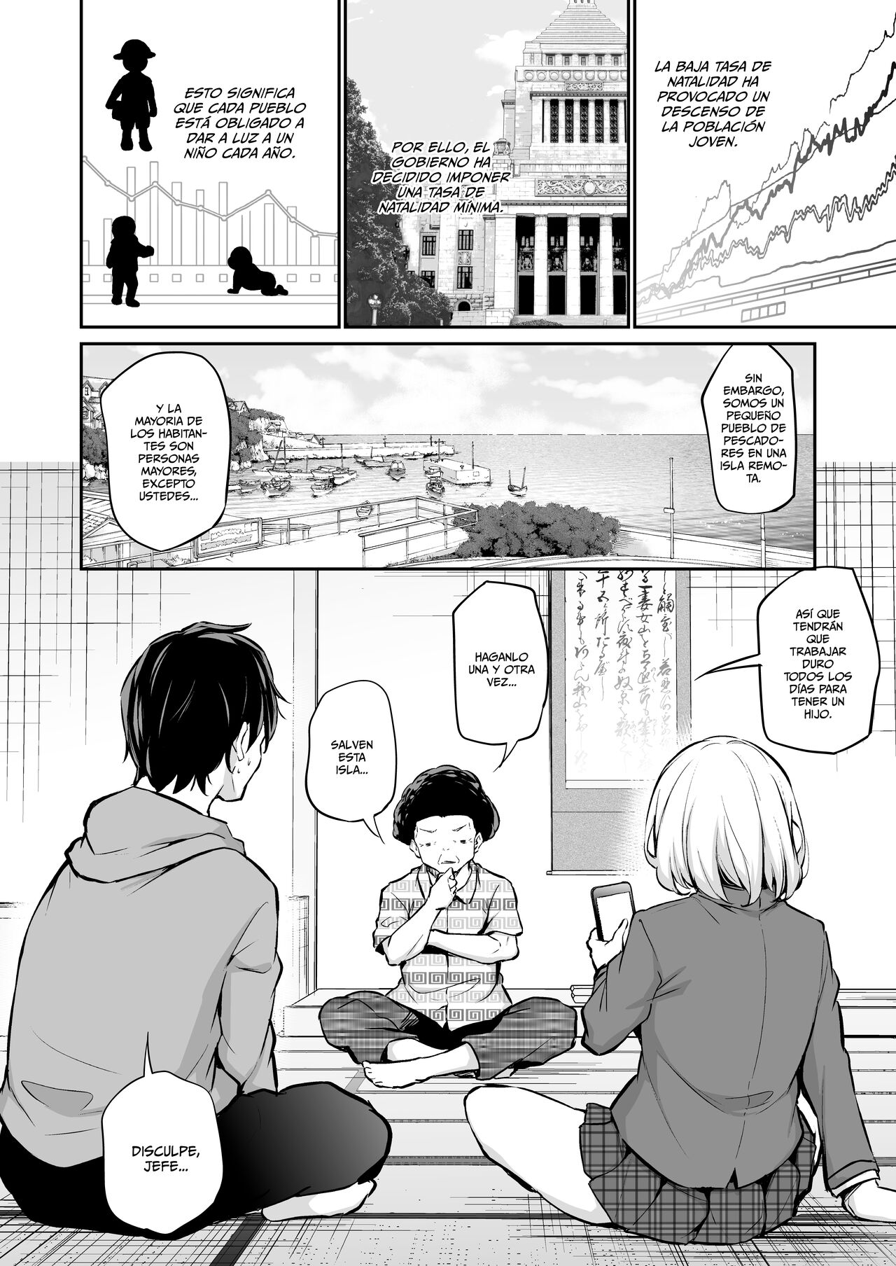 Imouto Haramasenai to Derarenai Shima | Una Isla en la que no Puedo Salir a Menos que Embarace a mi Hermana page 2 full