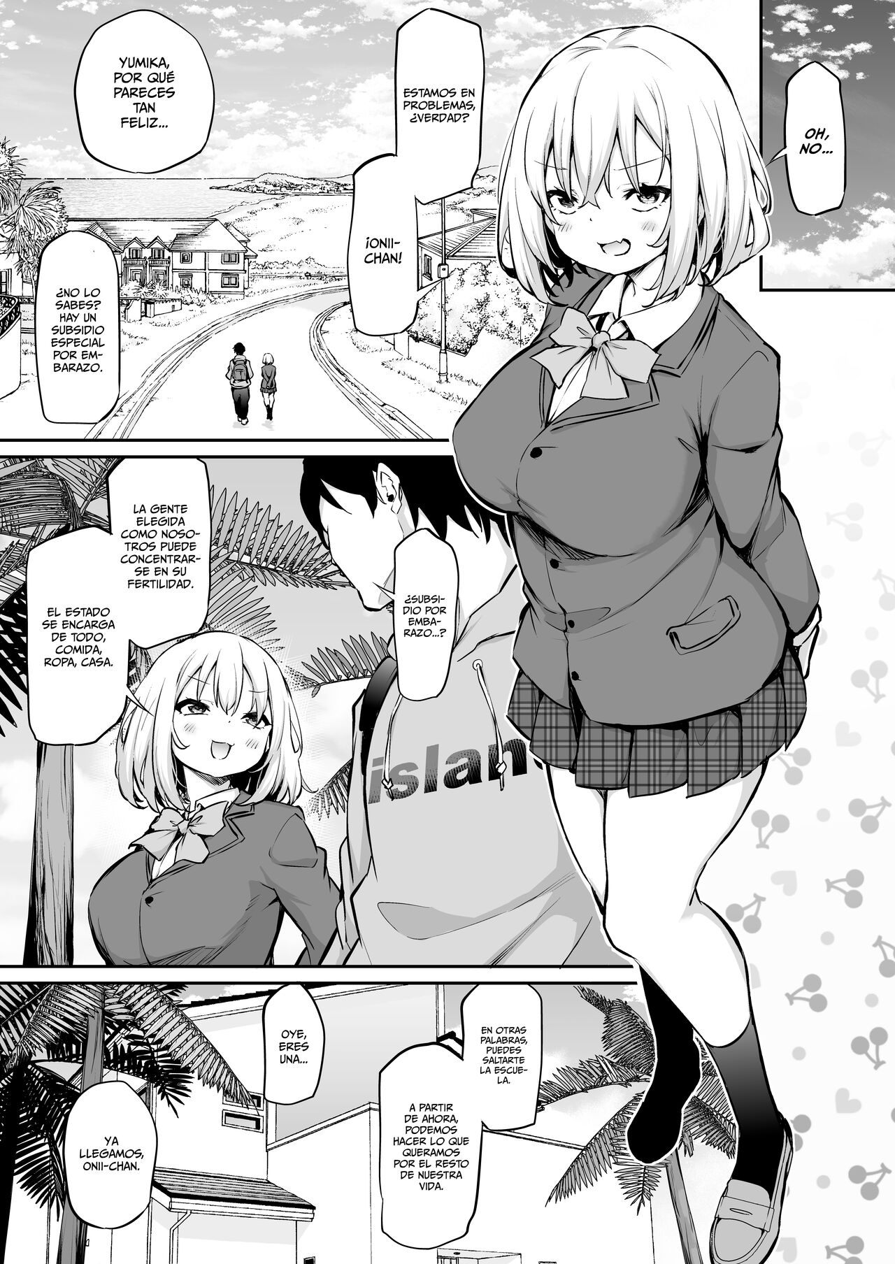 Imouto Haramasenai to Derarenai Shima | Una Isla en la que no Puedo Salir a  Menos que Embarace a mi Hermana - Page 4 - Comic Porn XXX