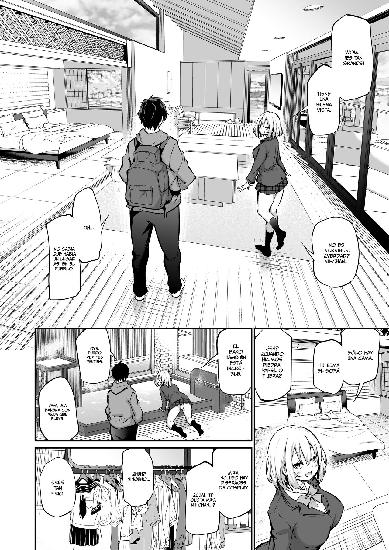 Imouto Haramasenai to Derarenai Shima | Una Isla en la que no Puedo Salir a Menos que Embarace a mi Hermana page 5 full