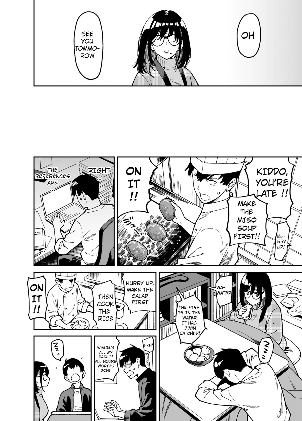 Otonari no Darashina Onee-san ni Nagusamerareru Hanashi 2 | Comforted by the Sloppy Girl Next Door 2 page 11 full