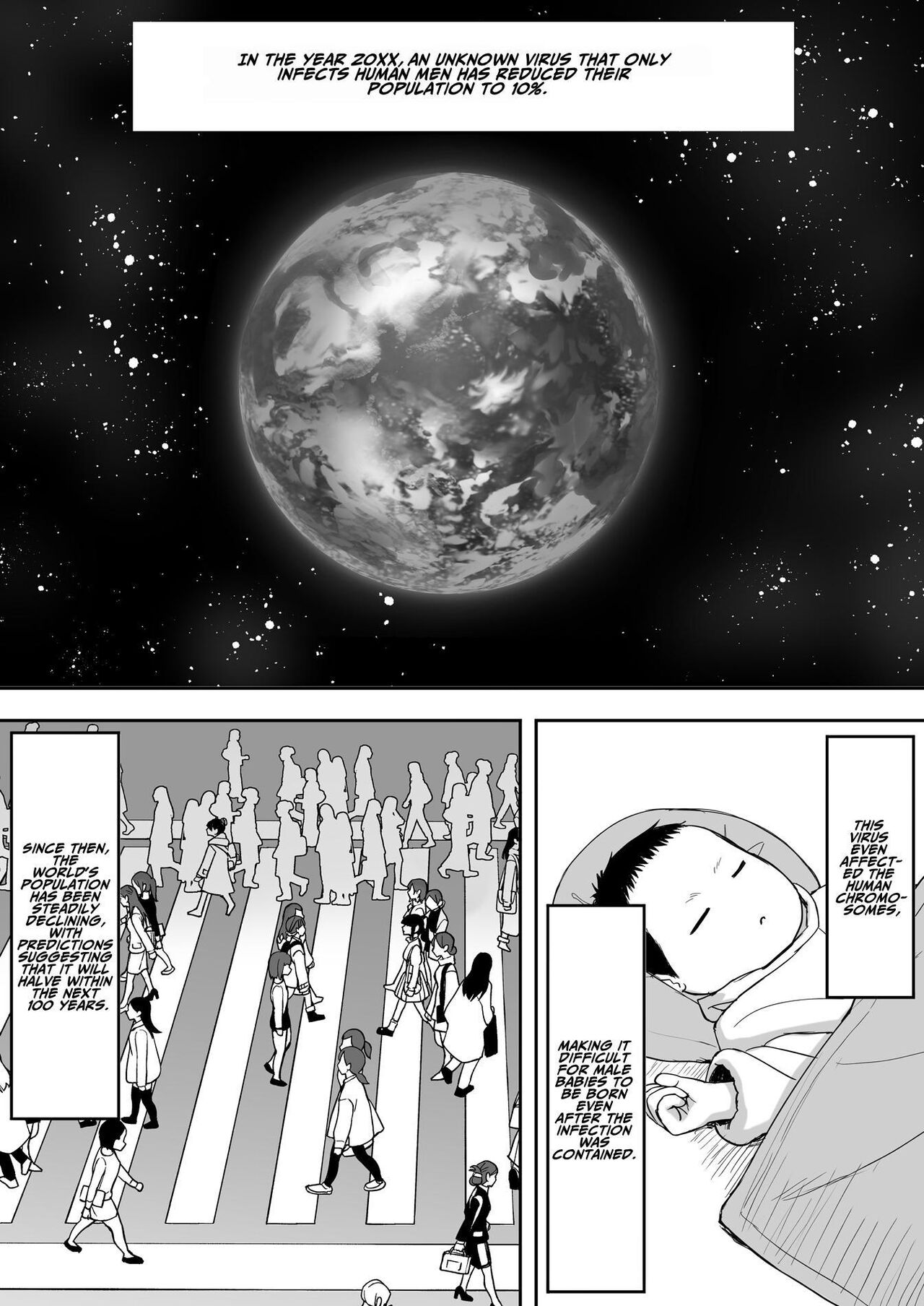 In A World Where The Number Of Men Has Decreased to One-Tenth, You Can Do Whatever You Want page 2 full