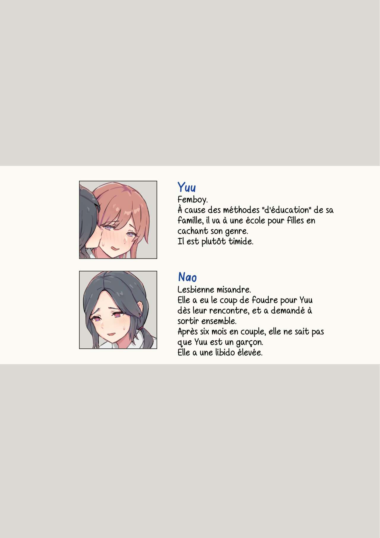 Watashi no Kanojo wa Otokonoko | Ma Copine est un Femboy page 2 full