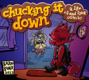 [bayou beaver] Chucking it down cover