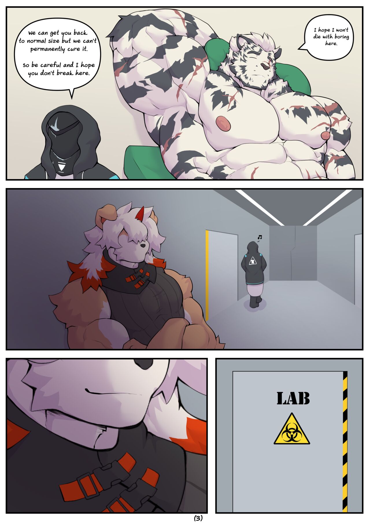 Growth Comic "Mountain & Hung" page 3 full