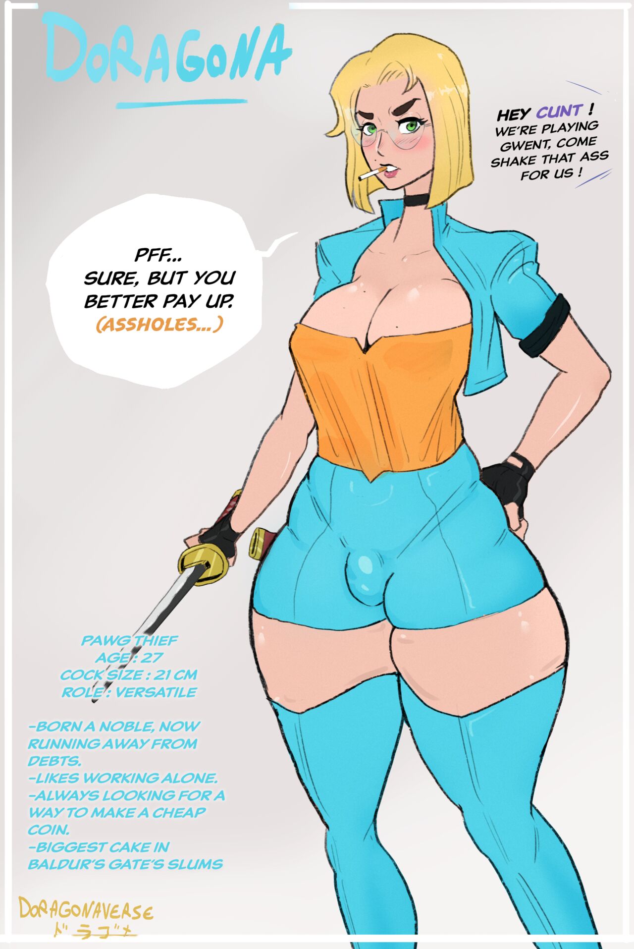 Futa Baldur's Gate page 4 full