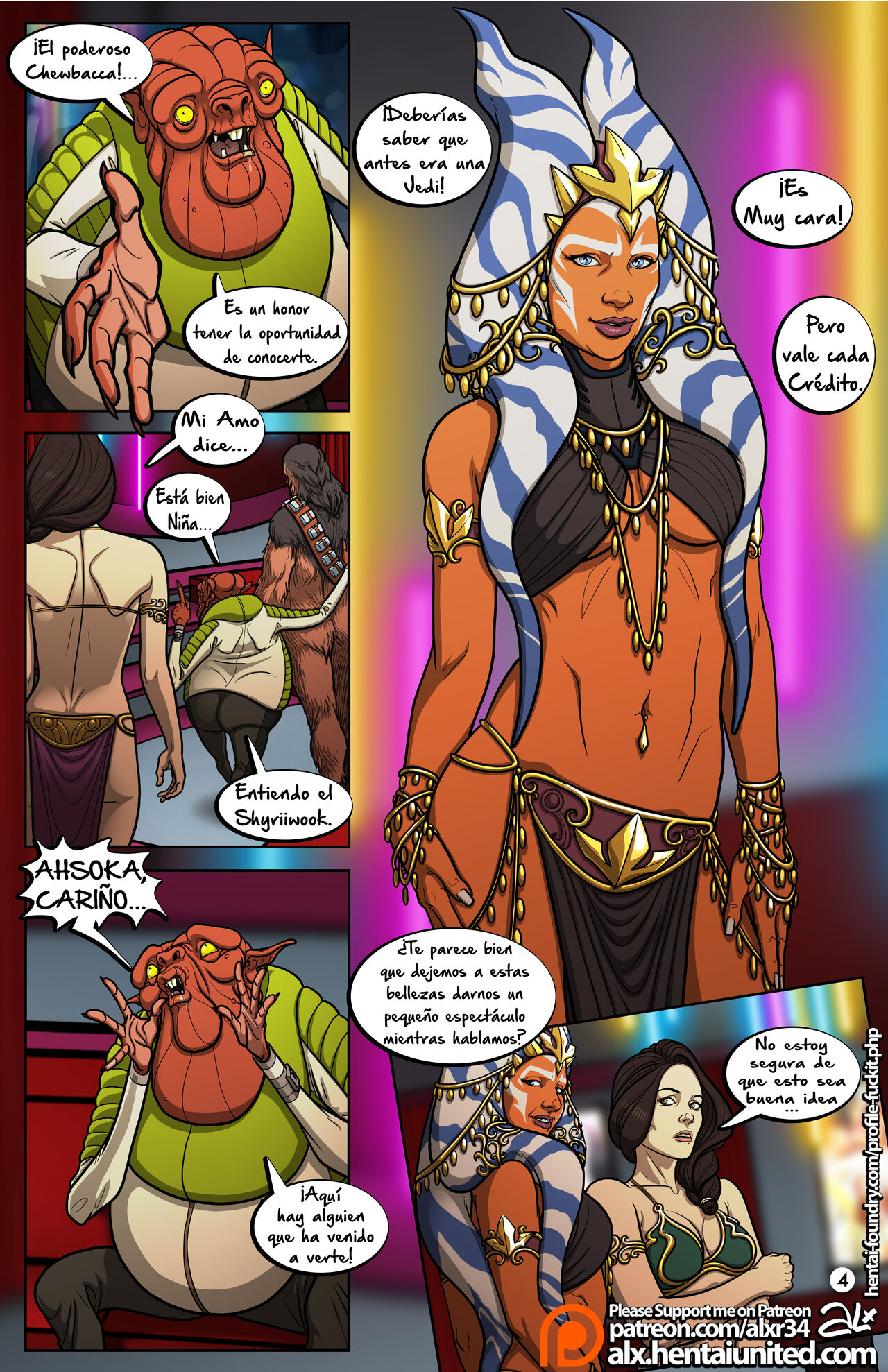 ”GUÍA COMPLETA DE SEXO CON WOOKIEE´S II”  “Encubiertos” 4k   Versión final page 6 full