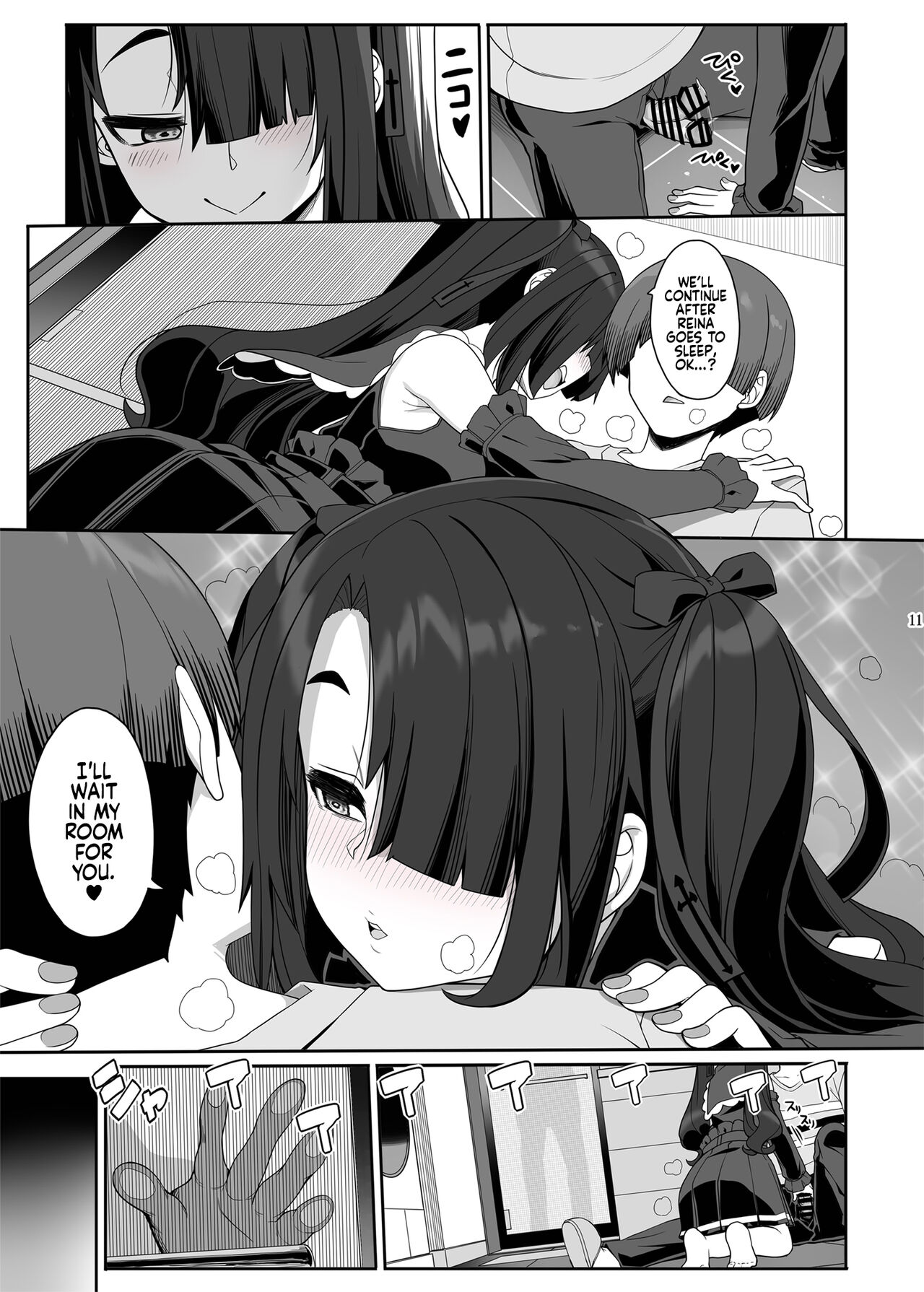 Wake Ari Josei wa Yoru no Ecchi de Shirokuro Tsuketai | Girls with Baggage Plan to Settle the Score via Sex Tonight page 11 full
