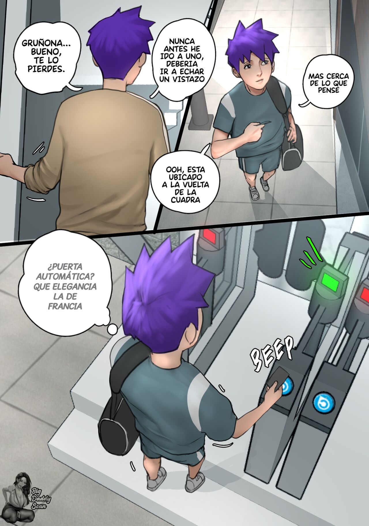 Lucy -Encuentro En El Gym- page 3 full