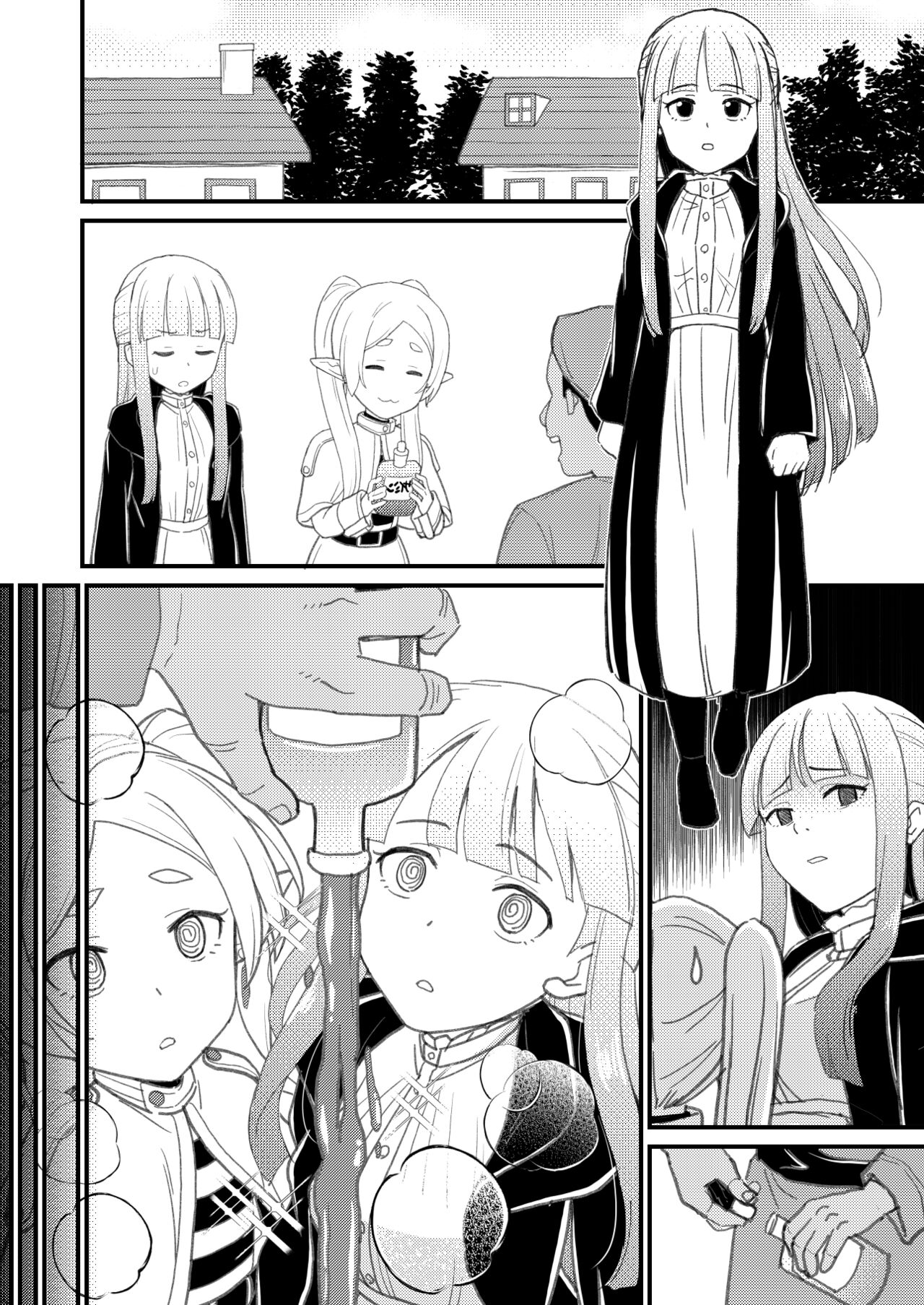 Frieren-sama henna kusuri o kau no wa oyame kudasai page 10 full