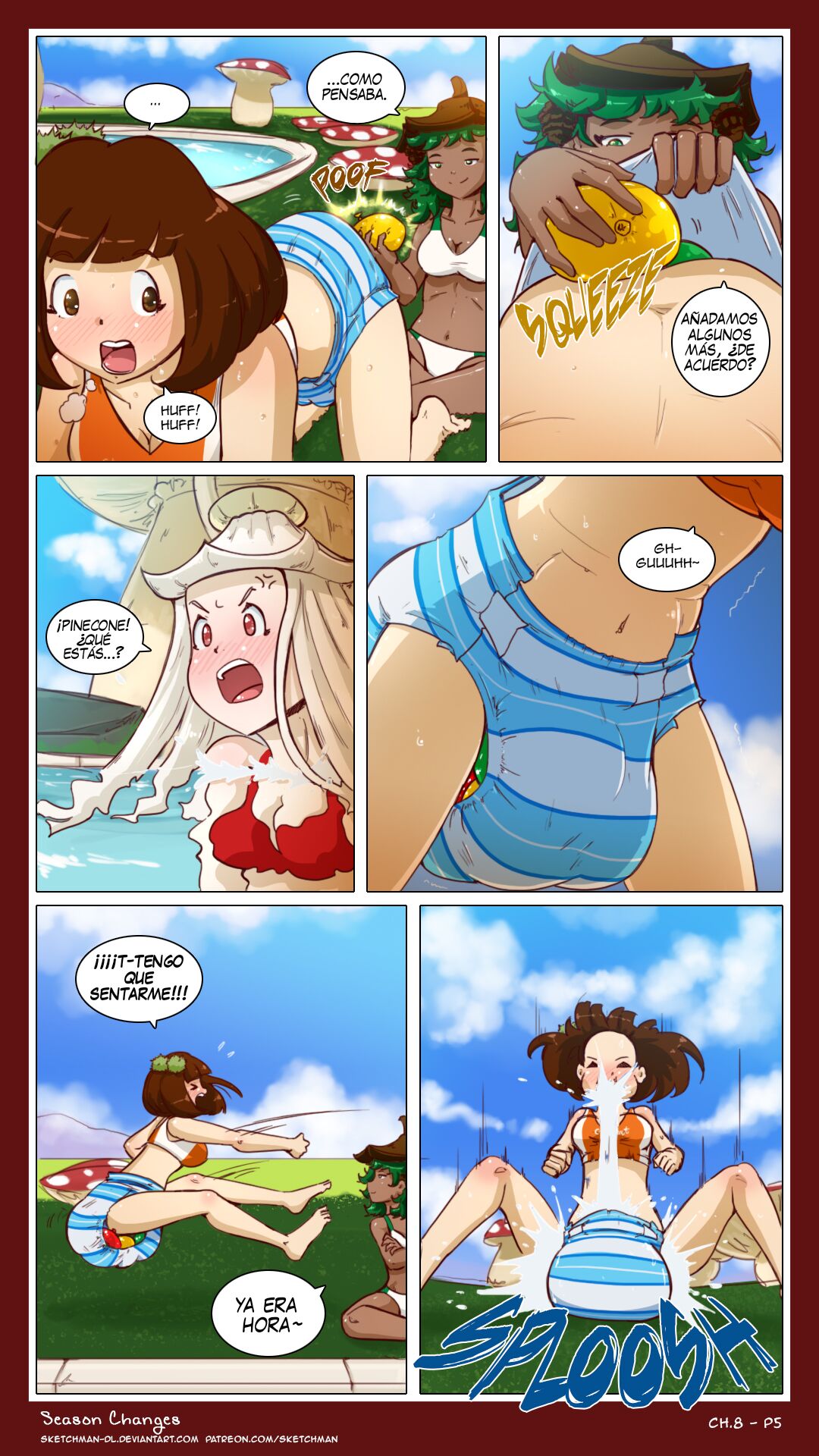 Season Changes  - CÓMIC ESPAÑOL / SketchMan-DL page 5 full