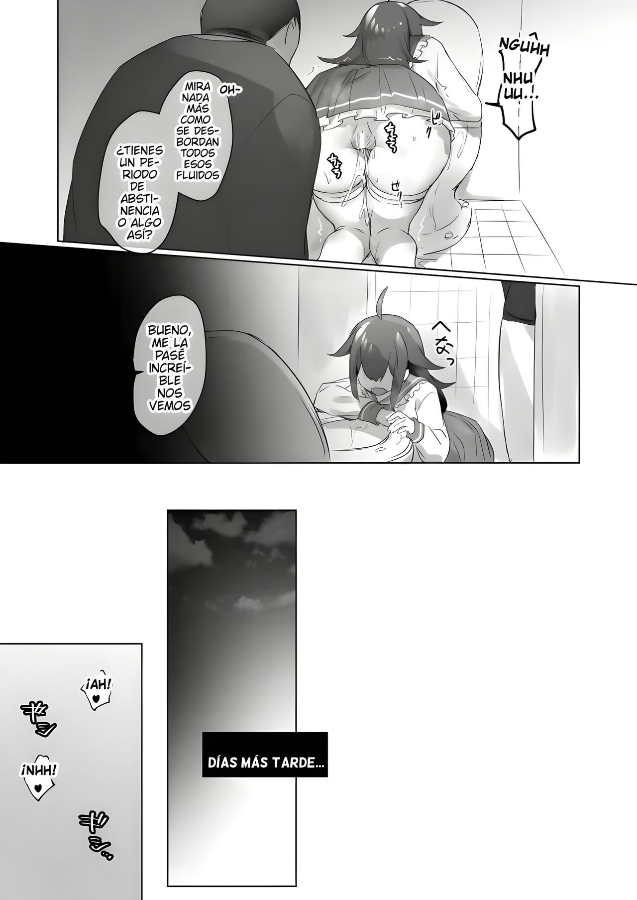 Jotaika shita Mama Machigaete Danshi Toile ni Haittara Hentai ni Tsukamatte Sex-chuu ni Hounyou suru no ga Suki ni Naru TS-ko no | Chico convertido en chica que entra por error en un baño de hombres termina violado page 12 full