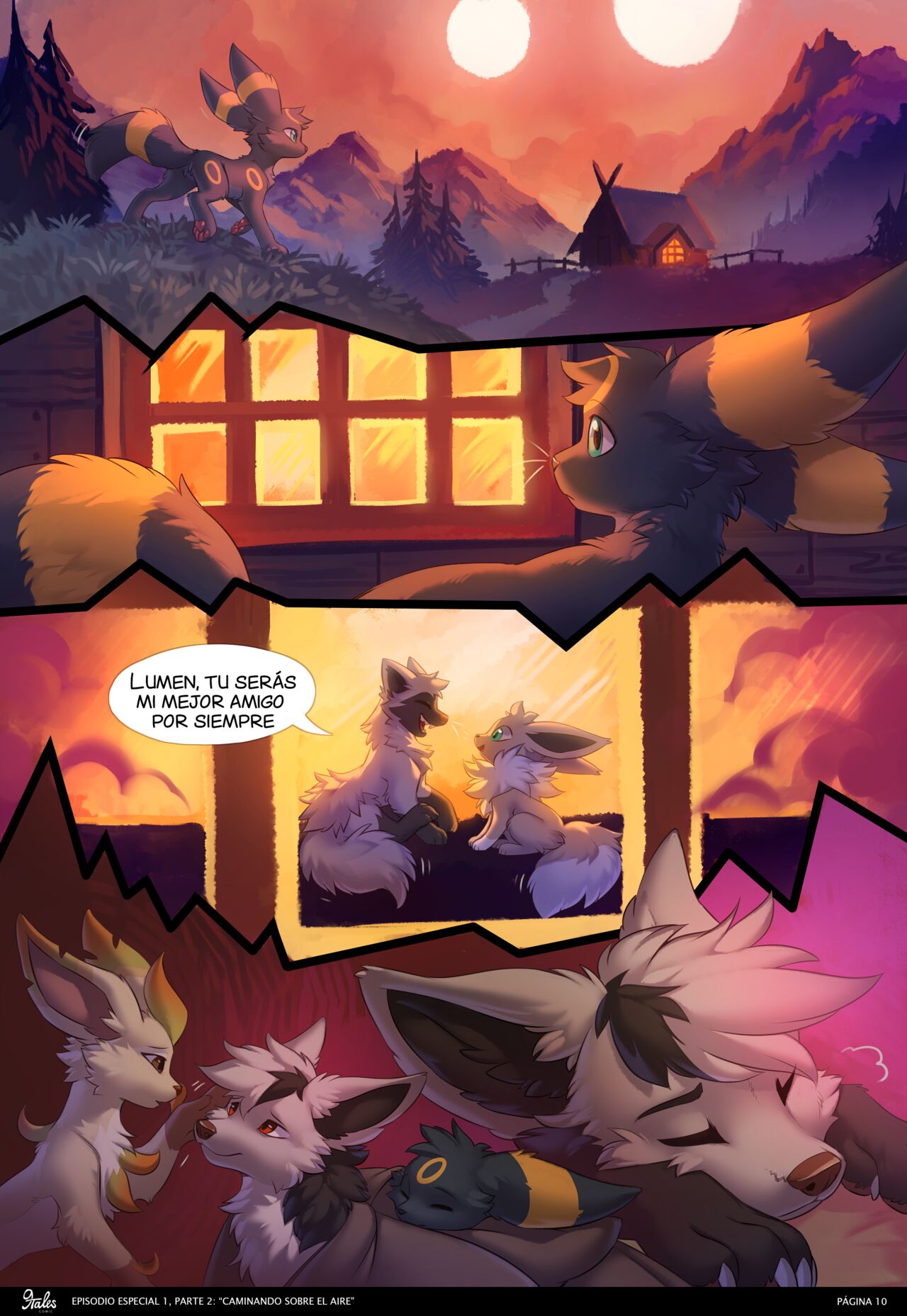 9Tales Episodio Especial 1, Parte 2 - Caminando en el Aire   Eevee 14 page 11 full