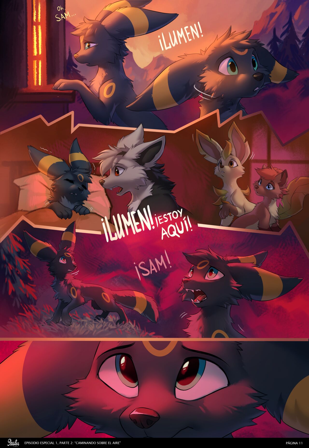 9Tales Episodio Especial 1, Parte 2 - Caminando en el Aire   Eevee 14 page 12 full