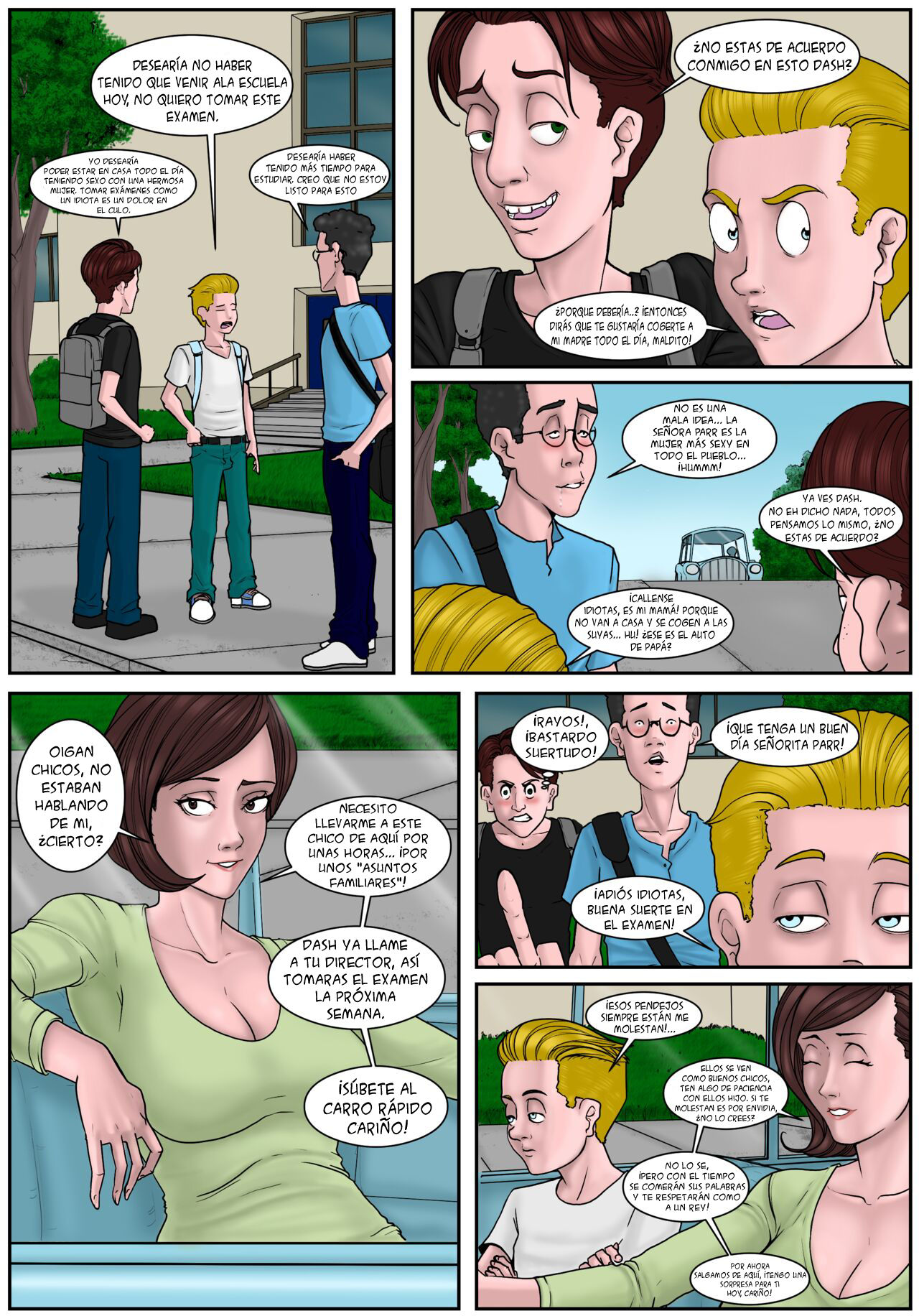 The IncredibleXXX page 3 full