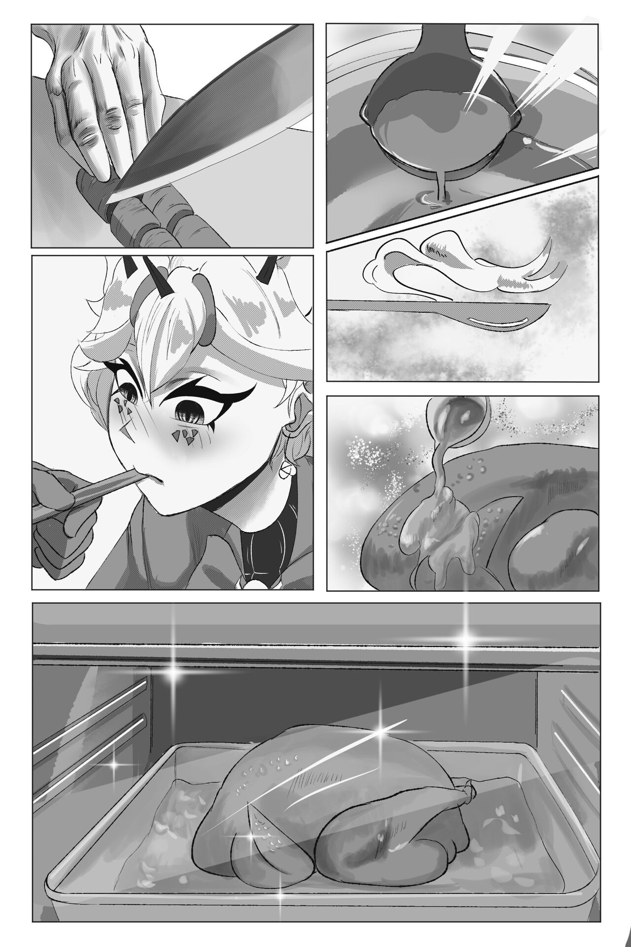 Merry Christmas Helltaker page 10 full