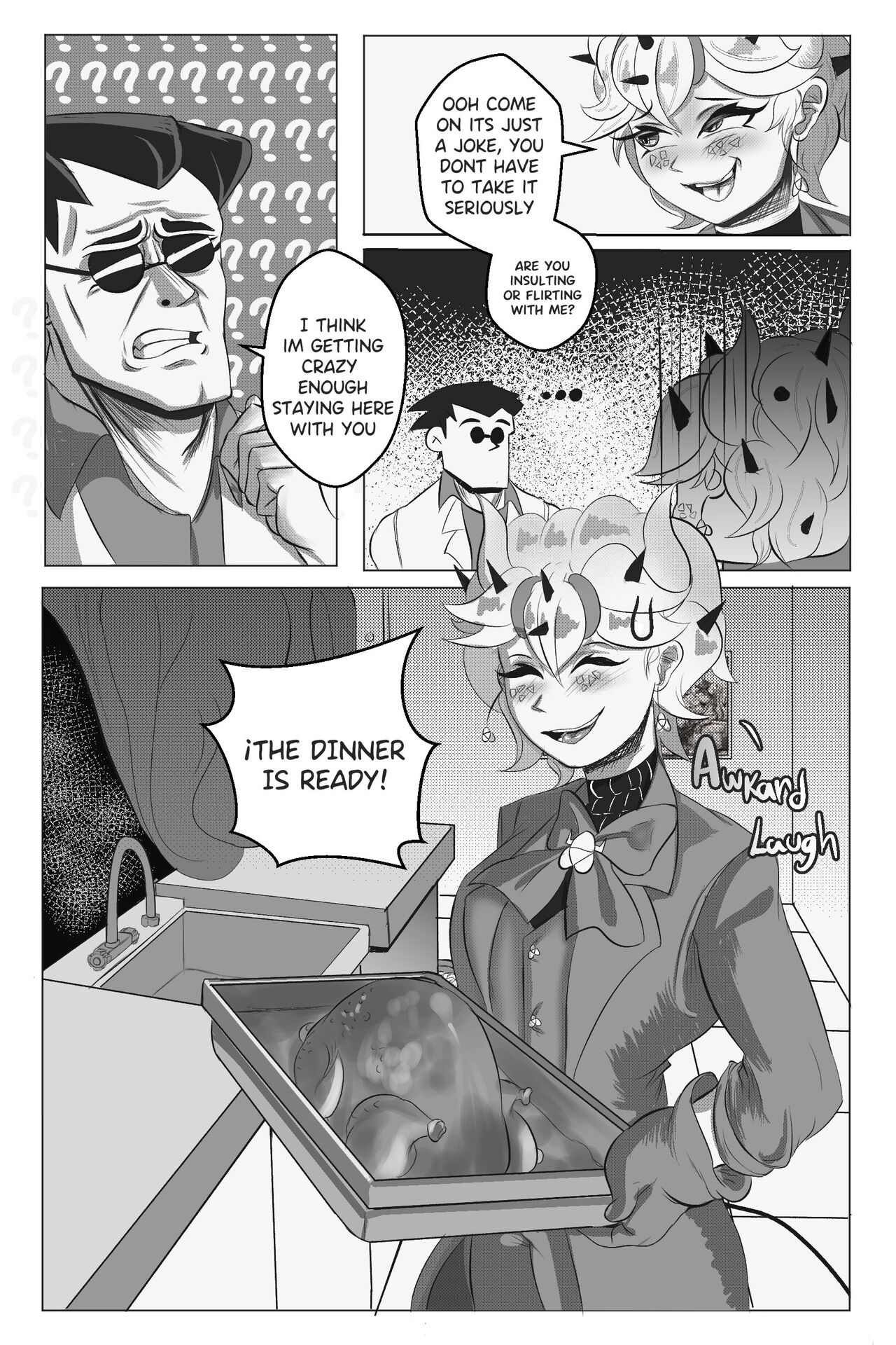 Merry Christmas Helltaker page 12 full