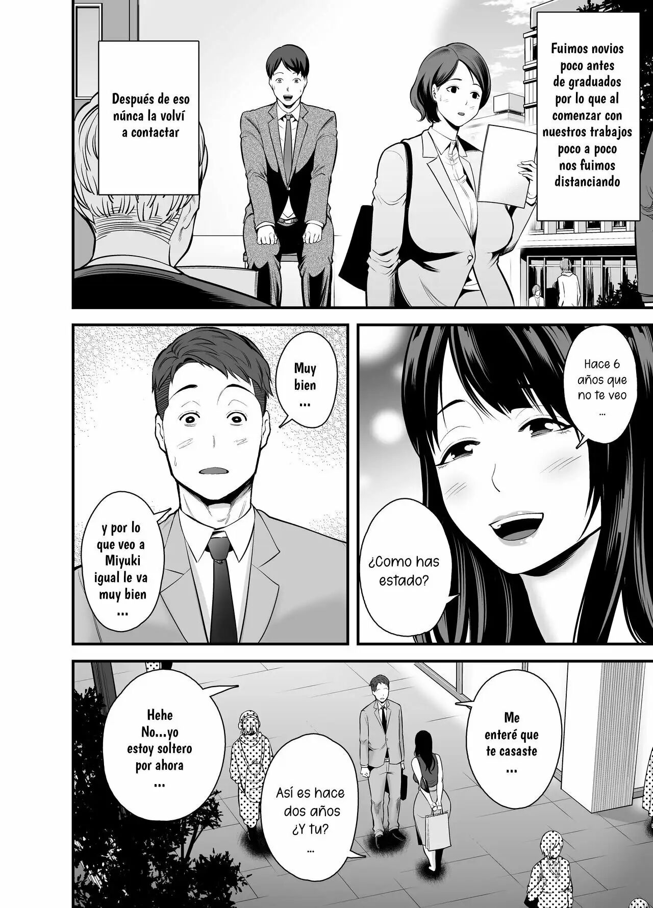 Hitozuma ni Natta Motokano to Saikai shite... | Reencuentro con mi Ex-novia Casada page 4 full