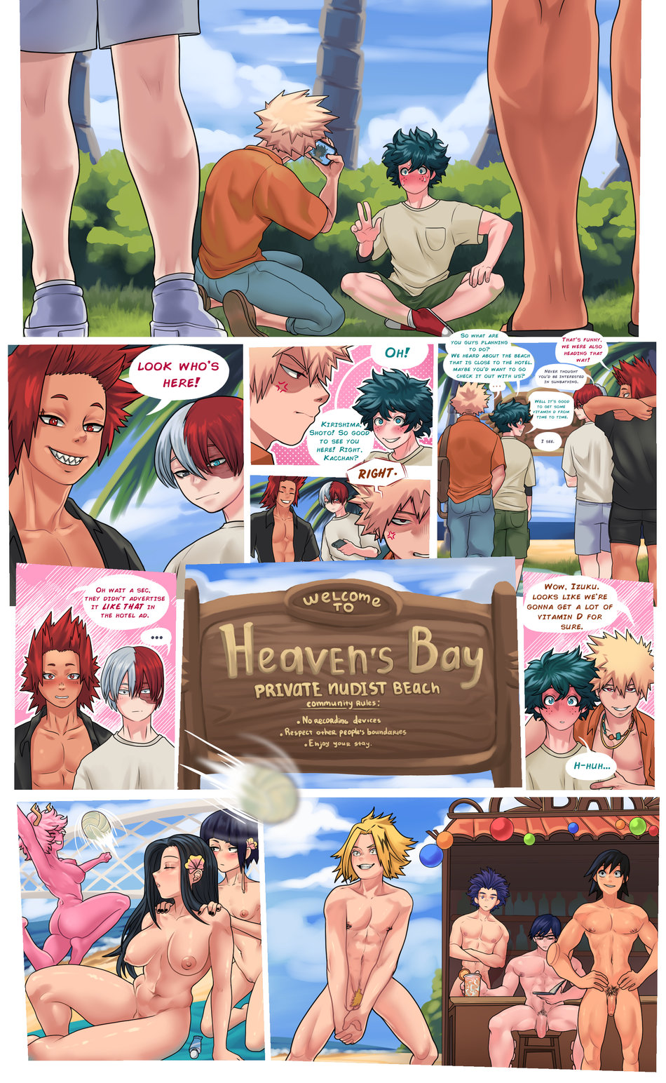 BKDK Vacation – Boku no Hero Academia page 6 full